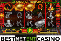 Игровой автомат Chest of Fortunes