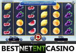 Fruits on Ice Collection 40 lines slot