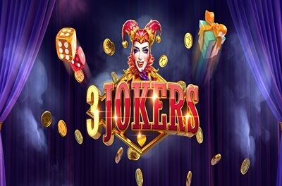 3 joker slot logo