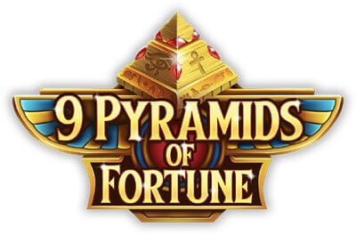 9 pyramids of fortune slot logo