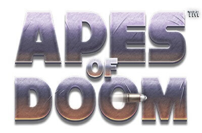 apes of doom slot logo