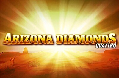 arizona diamonds quattro slot logo