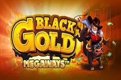 black gold megaways slot logo