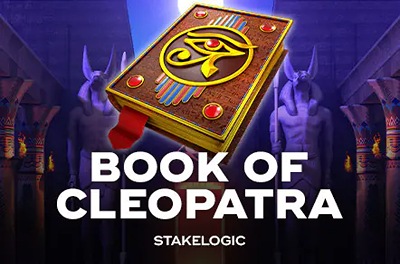 book of cleopatra slot logo