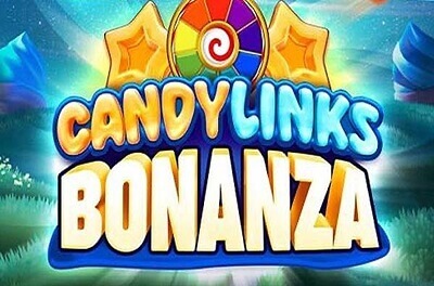 candy links bonanza slot logo