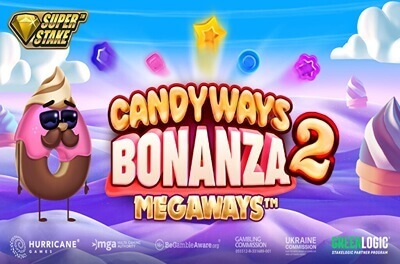 candyways bonanza 2 megaways slot logo