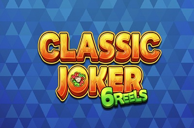 classic joker 6 reels slot logo