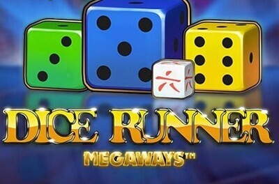 dice runner megaways slot logo