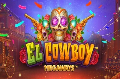 el cowboy megaways slot logo