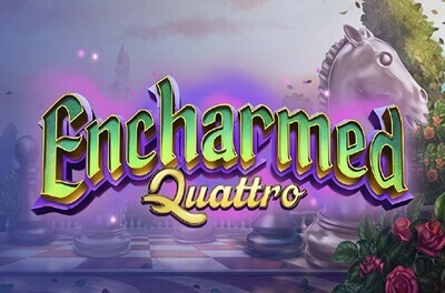 encharmed quattro slot logo