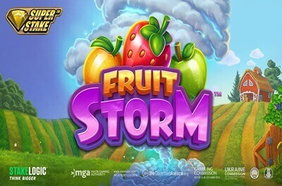 fruit storm slot logo