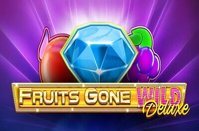 fruits gone wild deluxe slot logo