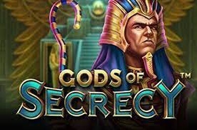 gods of secrecy slot logo