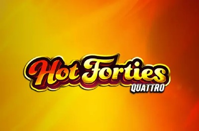 hot forties quattro slot logo