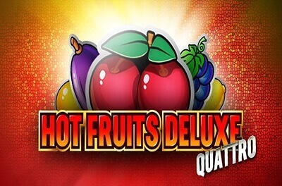 hot fruits deluxe quattro slot logo