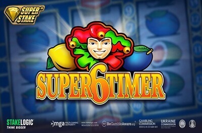 super6timer slot logo