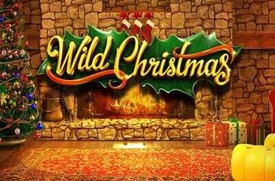 wild christmas slot logo