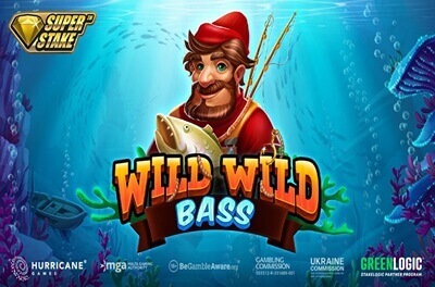 wild wild bass slot logo