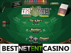Play for free Baccarat by Netent