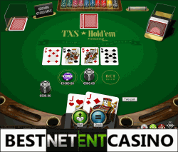 Caractéristiques du Texas Hold'em Poker de NetEnt