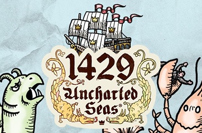 1429 uncharted seas slot logo