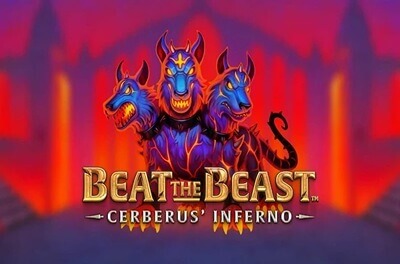 beat the beast cerberus inferno slot logo