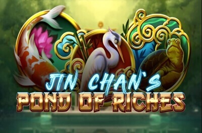 jin chans pond of riches slot logo