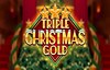 triple christmas gold slot logo