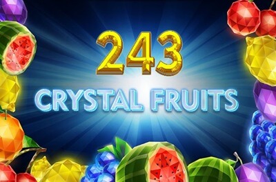 243 crystal fruits slot logo