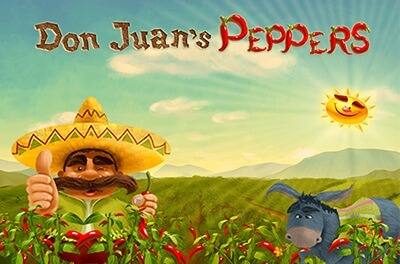 don juans peppers slot logo