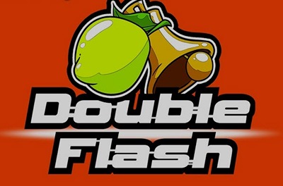 double flash slot logo