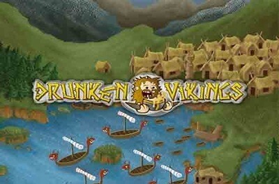 drunken vikings slot logo