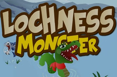 loch ness monster slot logo