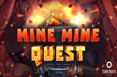 mine mine quest slot logo