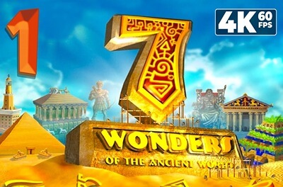 wonders of the ancient world slot logo