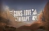 guns love and therapy slot logo