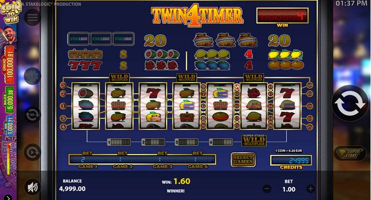 Игровой Автомат Twin4Timer Gameplay