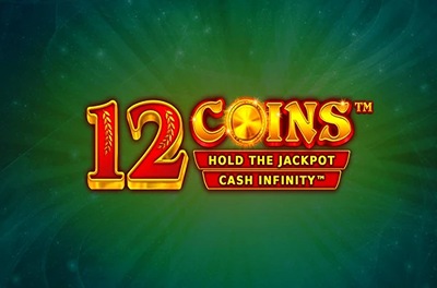 12 coins slot logo