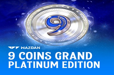 9 coins grand platinum edition slot logo