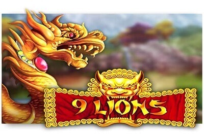 9 lions slot logo