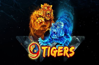 9 tigers slot logo