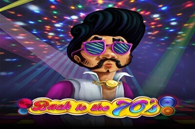 back to the 70s slot logo