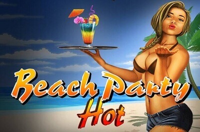 beach party hot slot logo