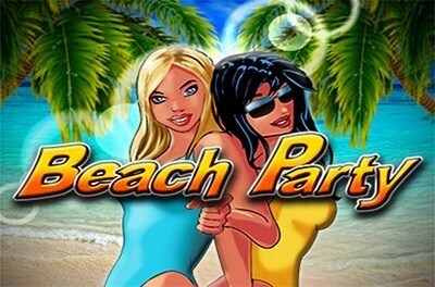 beach party slot logo