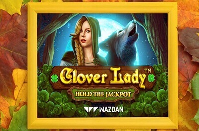 clover lady slot logo