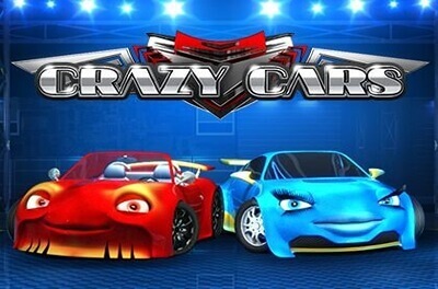 crazy cars slot logo