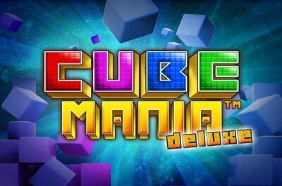 cube mania deluxe slot logo