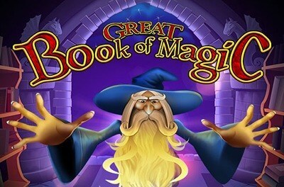 great book of magic slot logo