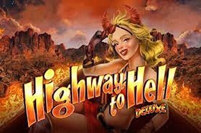 highway to hell deluxe slot logo