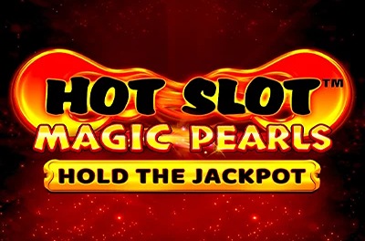 hot slot magic pearls slot logo